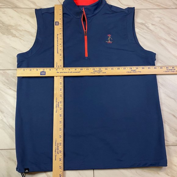 Adidas ClimaCool Golf Vest 1/4 Zip Lightweight Performance Spring Ford Medium M - Picture 5 of 5